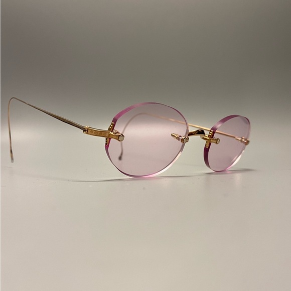 Mr. Leight Makena S Rose Gold Frameless sunglasses - Picture 2 of 4